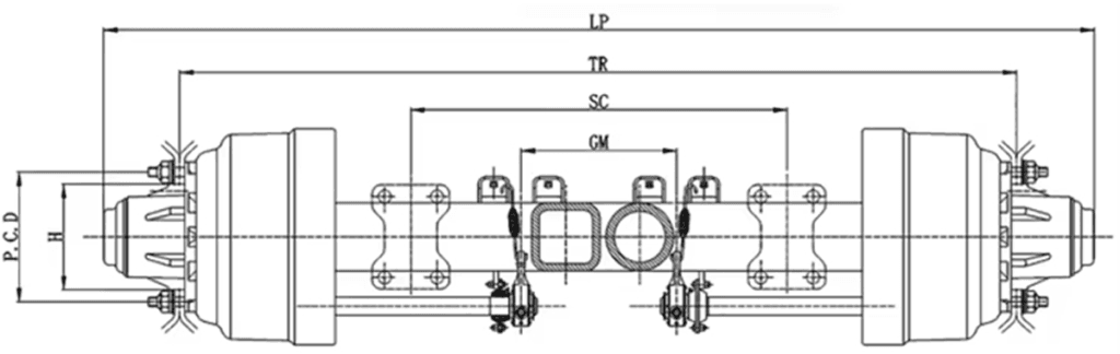 American axle parameters