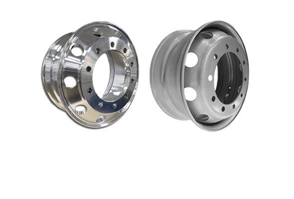 alt="JIUZHOU Trailer Wheel Rim for Semi Trailer Axle Systems"