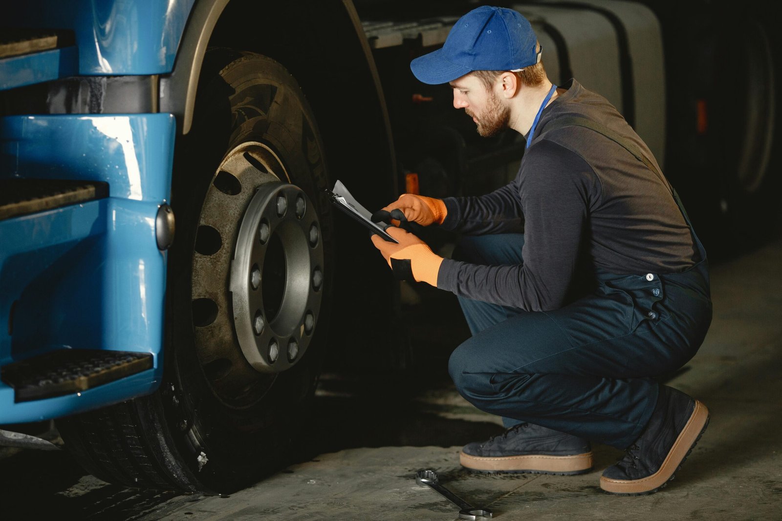 Pre-production evaluation of trailer parts in factory